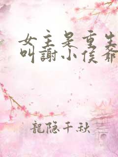 女主是重生男主叫谢小侯爷