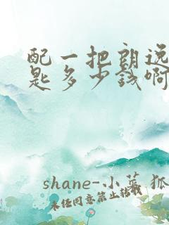 配一把朗逸车钥匙多少钱啊