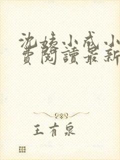 沈姨小成小说免费阅读最新章节更新