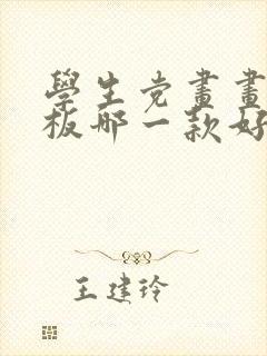 学生党画画买平板哪一款好