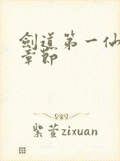 剑道第一仙全部章节