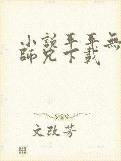 小说平平无奇大师兄下载