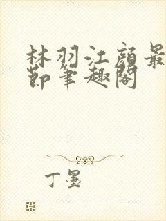 林羽江颜最新章节笔趣阁