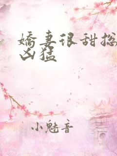 娇妻很甜总裁很凶猛