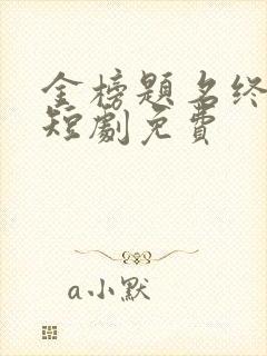 金榜题名终有时短剧免费