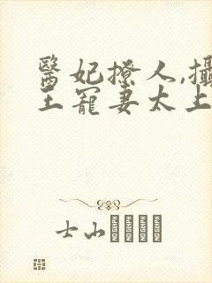 医妃撩人,摄政王宠妻太上瘾