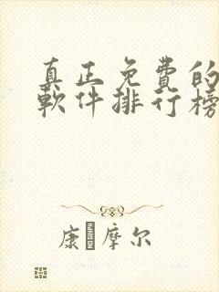 真正免费的小说软件排行榜