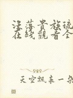 没落贵族琉璃川在线观看全集免费