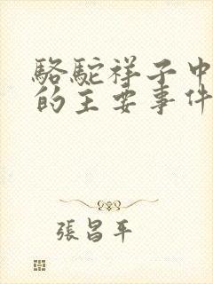 骆驼祥子中虎妞的主要事件