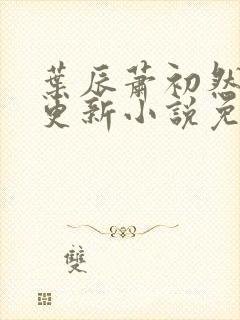 叶辰萧初然最新更新小说免费阅读