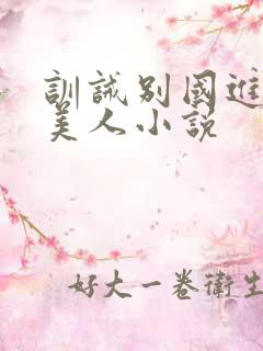 训诫别国进贡的美人小说