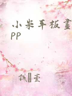 小米平板画图app