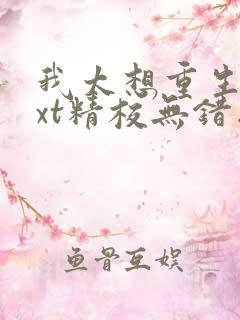 我太想重生了txt精校无错版