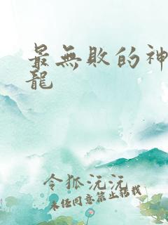 最无败的神装机龙
