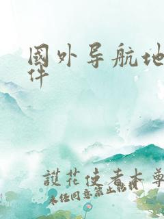 国外导航地图软件