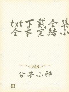 txt下载全集全本完结小说下载网