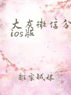 大灰微信分身版ios版