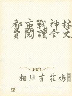 都市战神林北免费阅读全文