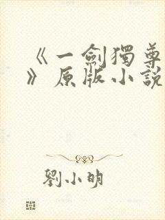 《一剑独尊叶玄》原版小说