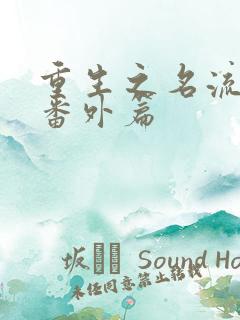 重生之名流巨星番外篇