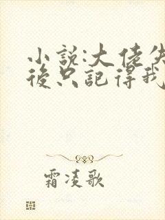 小说:大佬失忆后只记得我