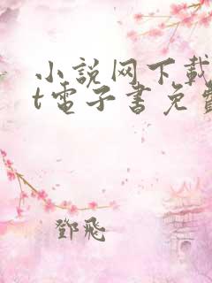 小说网下载txt电子书免费下载