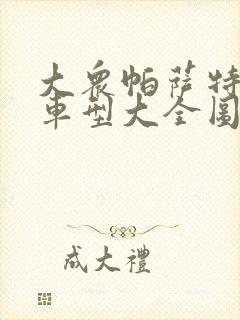 大众帕萨特越野车型大全图片价格