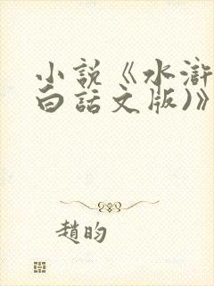 小说《水浒传(白话文版)》