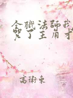 全职法师我都禁咒了主角才来