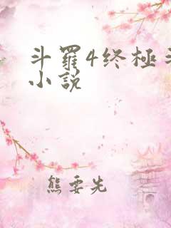 斗罗4终极斗罗小说
