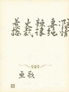 惹火辣妻:隐婚总裁很纯情