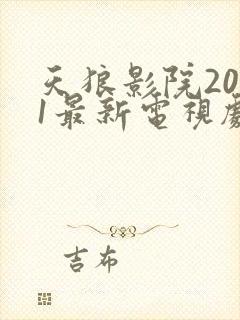 天狼影院2021最新电视剧在线观看影视剧