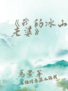 《我的冰山总裁老婆》