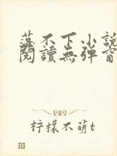 落不下小说在线阅读无弹窗