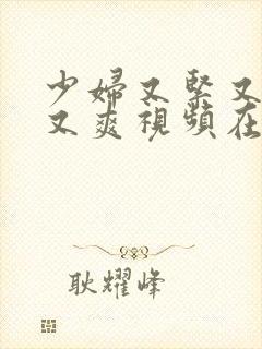 少妇又紧又刺激又爽视频在线播放