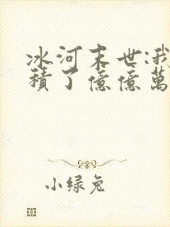 冰河末世:我囤积了亿亿万物资在线全本阅读