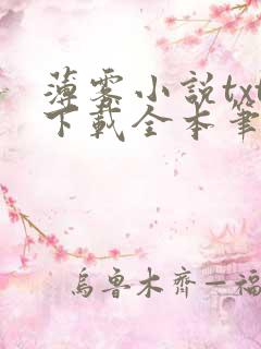 薄雾小说txt下载全本笔趣阁