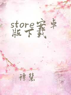 store安卓版下载