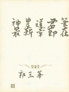 神农道君笔趣阁最新章节在线阅读