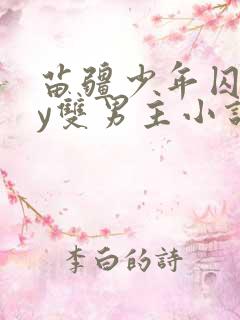 苗疆少年囚禁by双男主小说