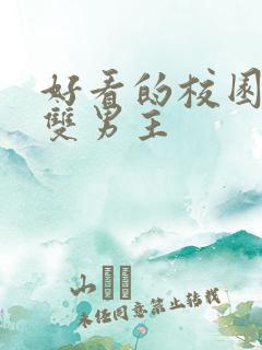 好看的校园小说双男主