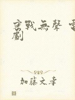 密战无声 电视剧