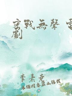 密战无声 电视剧