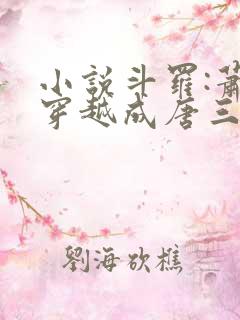 小说斗罗:萧炎穿越成唐三