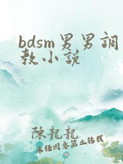 bdsm男男调教小说