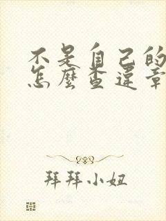 不是自己的车,怎么查违章