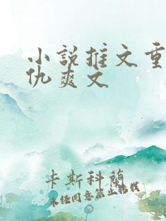 小说推文重生复仇爽文