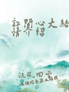 许开心大结局剧情介绍