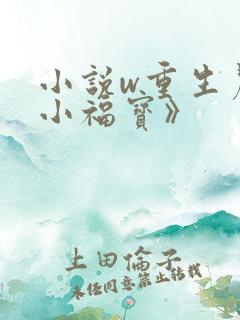 小说w重生农家小福宝》