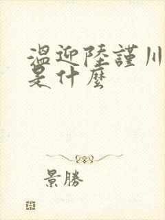 温迎陆谨川结局是什么